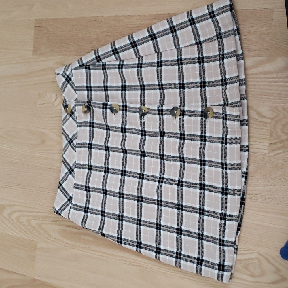 H&M Plaid Skirt